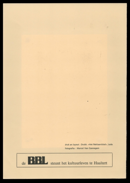 Voorstudie schilderij door de kunstenaar geschilderd