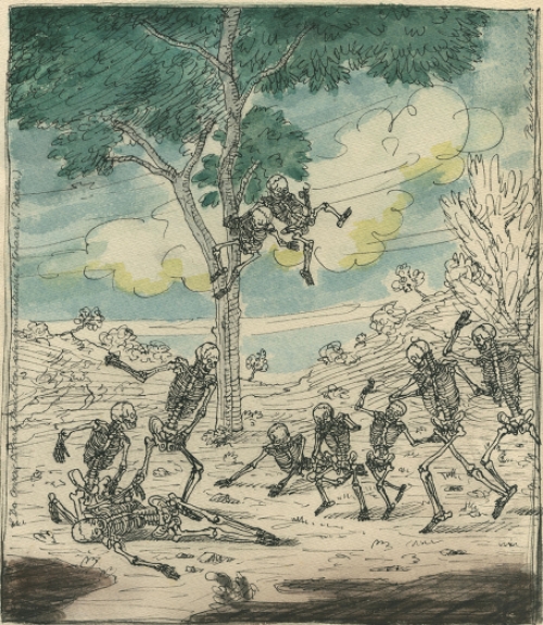 Tekening uit 1987 van de Antwerpse kunstenaar Paul Van Dessel kopen