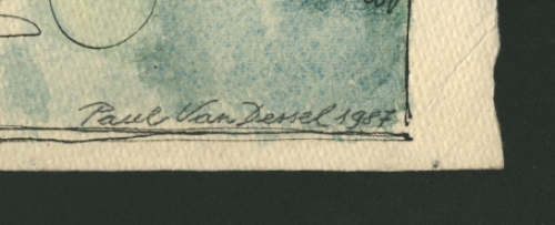 De onzichtbare krachten, anatomiestudie naar S. Ricci 1987