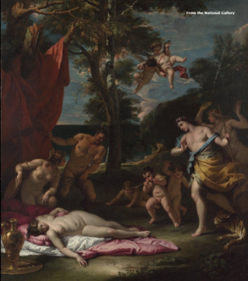 De onzichtbare krachten, anatomiestudie naar S. Ricci 1987