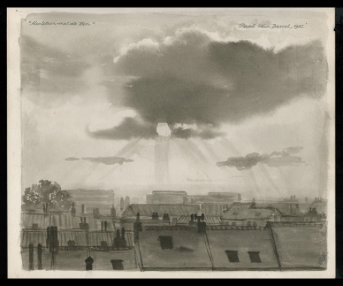 kunstwerkje van de Belgische kunstenaar Paul Van Dessel