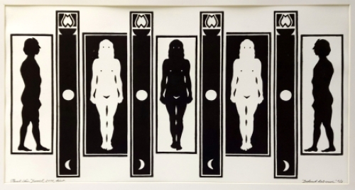 Linosnede van de Belgische kunstenaar Paul Van Dessel kopen