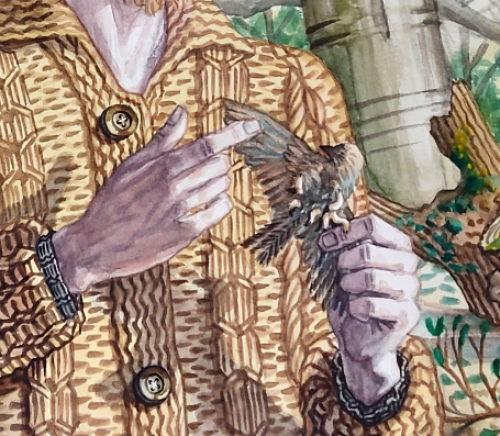 Aquarellen van de Belgische kunstschilder Paul Van Dessel kopen