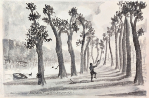 Aquarel van de Antwerpse kunstenaar Paul Van Dessel kopen