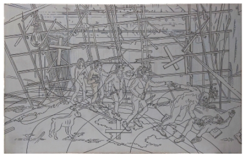 Schilderij van de Belgische kunstenaar Paul Van Dessel kopen