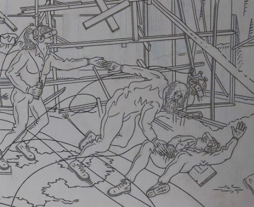 Olieverfschilderij van de Belgische kunstschilder Paul Van Dessel kopen