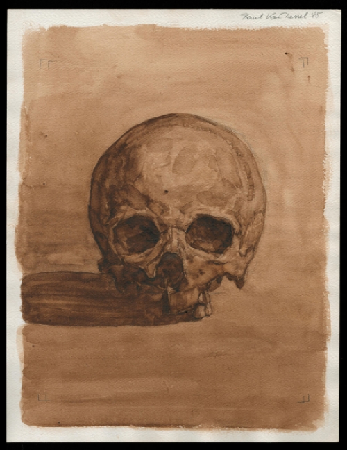 Aquarel van de Belgische kunstenaar Paul Van Dessel kopen