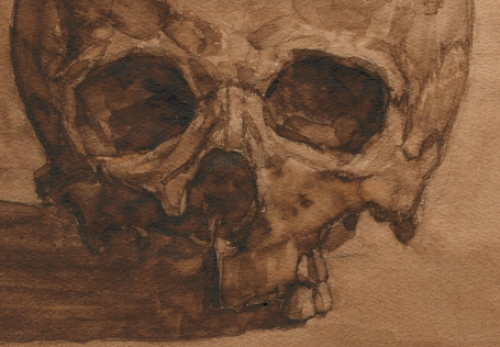 Aquarel van de Belgische kunstschilder Paul Van Dessel kopen