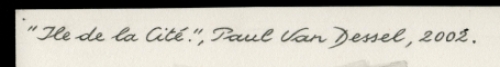 Ile de la Cité 2002