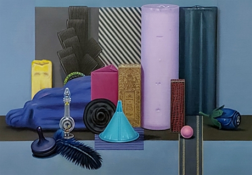 Modern schilderij van de Antwerpse schilder  Paul Van Dessel kopen