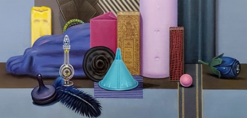 Olieverfschilderij van P. Van Dessel