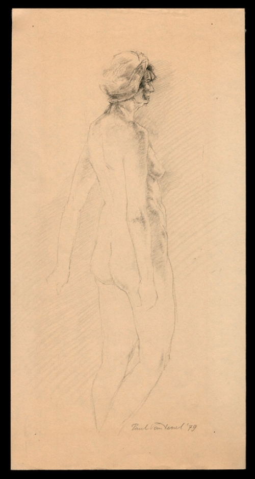 Tekening van de Belgische kunstenaar Paul Van Dessel kopen