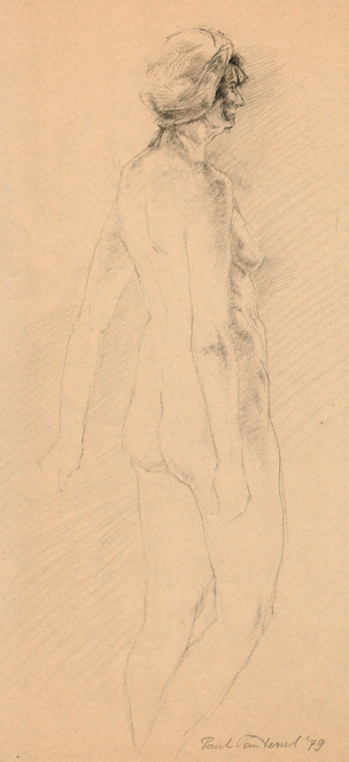 Tekening uit 1979 van de Antwerpse kunstenaar Paul Van Dessel kopen