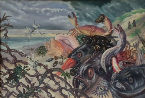 Schilderij van de Belgische kunstenaar Paul Van Dessel kopen