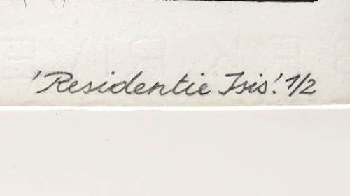 Grafisch werk van de Antwerpse kunstenaar Paul van Dessel kopen