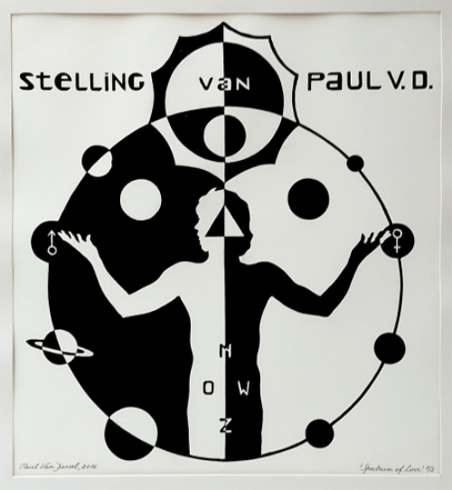 Linosnede van de Belgische kunstenaar Paul Van Dessel kopen