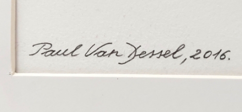 Grafisch werk van de Antwerpse kunstenaar Paul van Dessel kopen