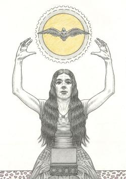 Potloodtekening van de Belgische kunstschilder Paul Van Dessel kopen