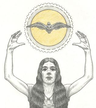 Studietekening van P. Van Dessel