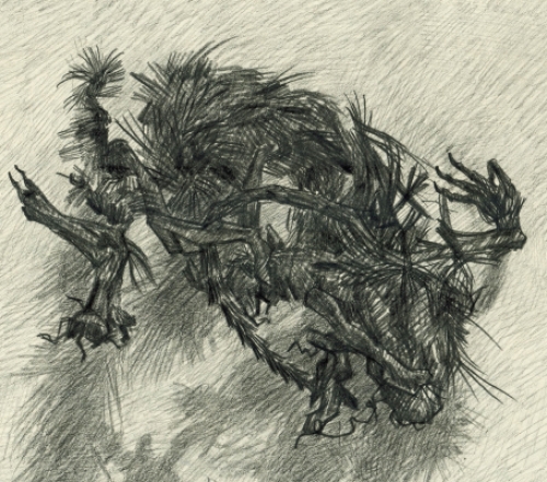 Tekeningen van de Belgische kunstschilder Paul Van Dessel kopen