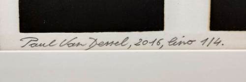 Grafisch werk van de Antwerpse kunstenaar Paul van Dessel kopen