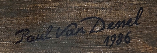 Schilderij van de Antwerpse kunstenaar Paul van Dessel kopen
