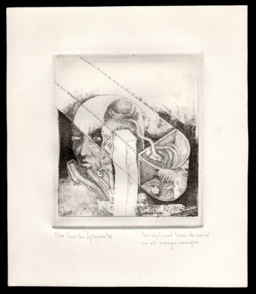 Ets van de Belgische kunstenaar Paul Van Gysegem kopen