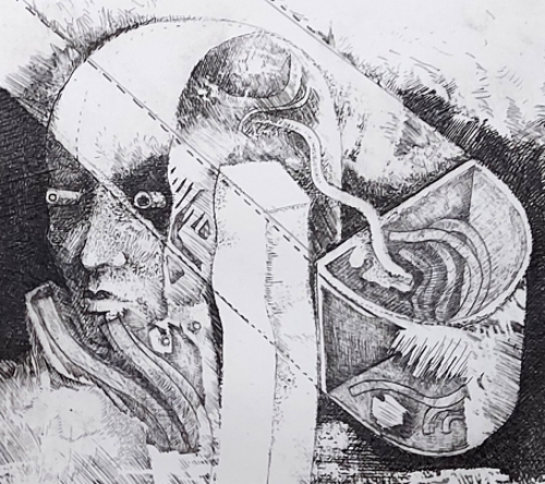 Ets uit 1973 van Paul Van Gysegem