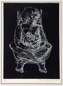 Litho van de graficus Paul Verbeeck