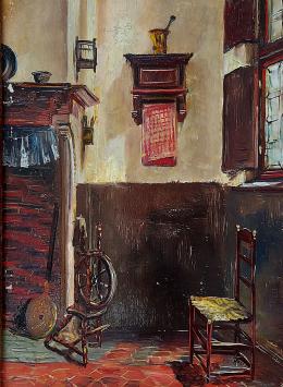 De Belgische schilderes Paule Bisman