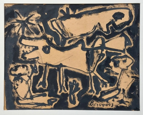 Schilderij van kunstschilder Paul Bervoets, Pol Bervoets