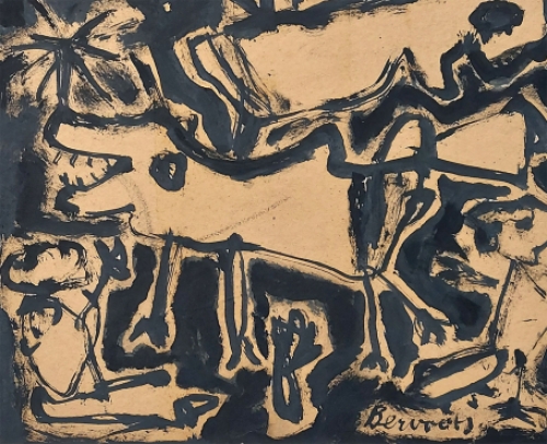 De Antwerpse kunstenaar Paul Bervoets,