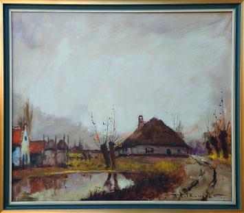 Olieverfschilderij van kunstenaar H.J. Pauwels kopen