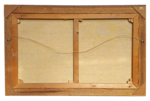 Karrespoor naar hoeve aan een ven