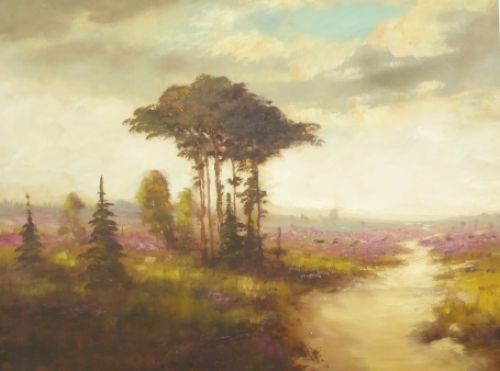 Belgische kunstenaar, schilder Henri Joseph Pauwels