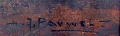 Henri Joseph Pauwels een Belgische kunstschilder