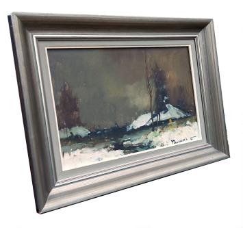 Landschap geschilderd door H.J. Pauwels