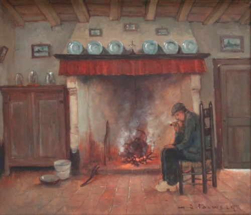 Schilderij van kunstschilder Henri Joseph Pauwels Kopen