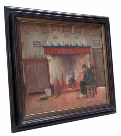 Artwork from the Belgian painter  Henri Joseph Pauwels