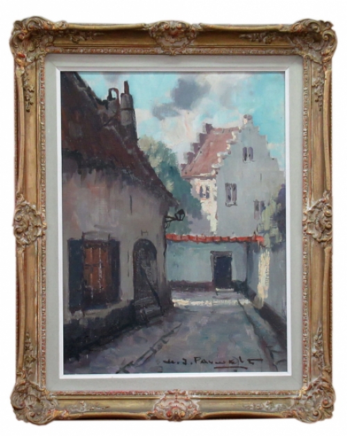 Schilderij van Belgische schilder Henri Joseph Pauwels kopen