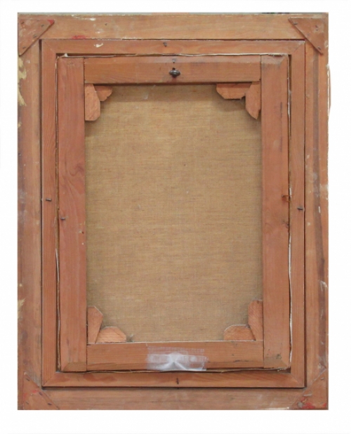 Steegje geschilderd door HJ Pauwels