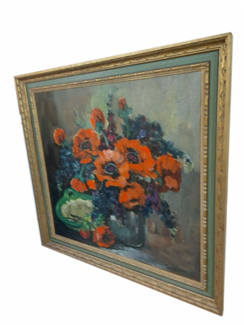 Stilleven geschilderd door HJ Pauwels