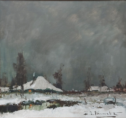 Schilderij van kunstenaar H.J. Pauwels kopen