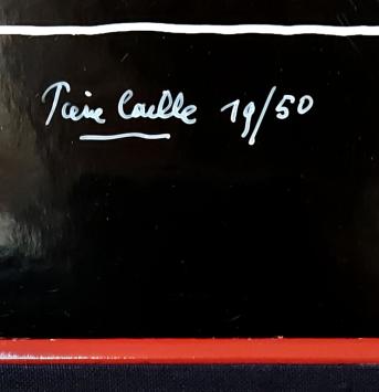 Zeefdruk in kader van Pierre Caille