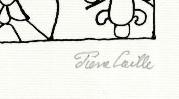 silkscreen van Pierre Caille kopen