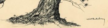 Pentekening, Grillige dennenboom