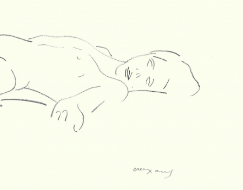 Tekening van de Spaanse kunstenaar Pere Creixams kopen