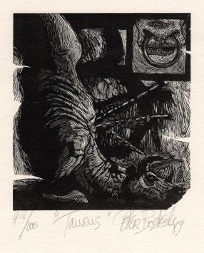 Belgische houtsnijder Peter Bosteels