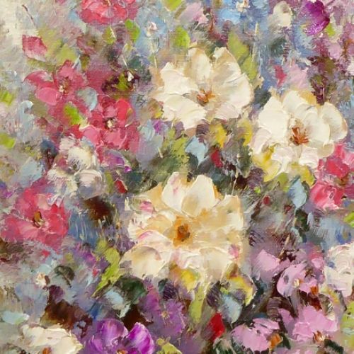 Stilleven Bos Veldbloemen