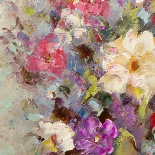 Stilleven Bos Veldbloemen